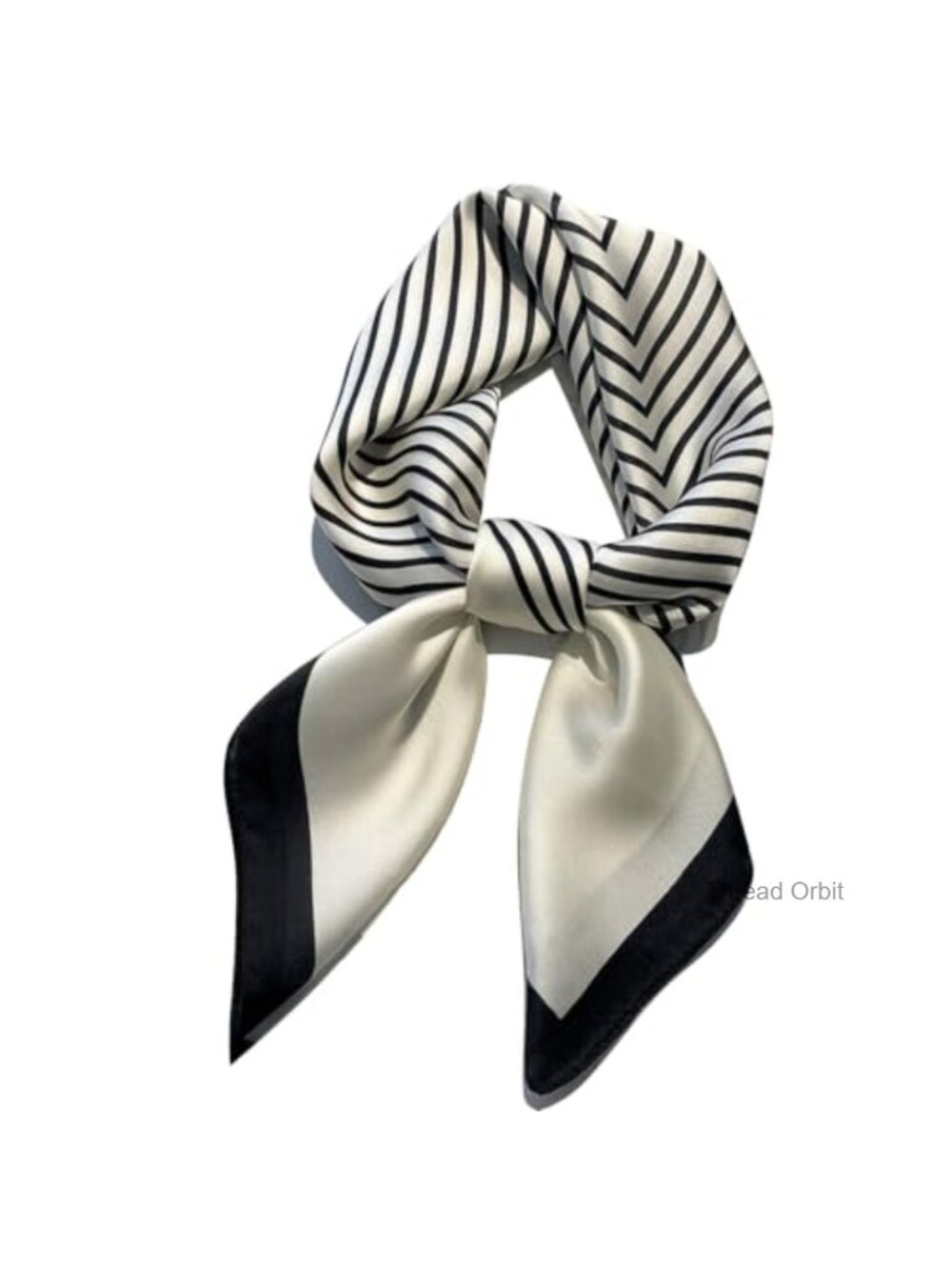 Silk Satin Neck Scarf Hair Bandana Lightweight Fashion Wrap 27.5x27.5